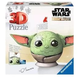 Ravensburger Verlag GmbH Puzzle 3D Puzzleball - Mandalorian Grogu mit Ohren, Puzzleteile