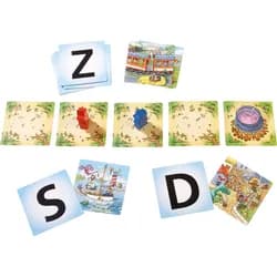 Haba Lernspielzeug Kinderspiel Lernspiel ABC Zauberduell 2013833001