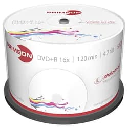 PRIMEON DVD+R 50 Stück Spindel