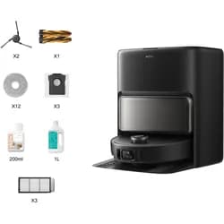 Mova V50 Ultra Complete Schwarz Saug-Wisch-Roboter mit Reinigungsstation