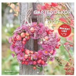 NEUMANN Wandkalender Gartendekor 2027