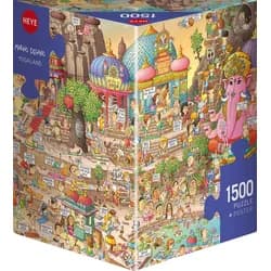 HEYE Puzzle Yogaland, 1500 Puzzleteile