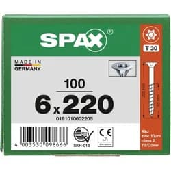SPAX® Universalschrauben T30 6x220 100 St.
