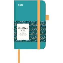 NEUMANN Buchkalender Cool Diary Teal Ocean 2027