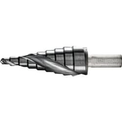 PFERD TOOLS Stufenbohrer HSS 9 Bohrstufen Ø 4-20mm 3-Flächenschaft-Ø 8 mm HICOAT beschichtet