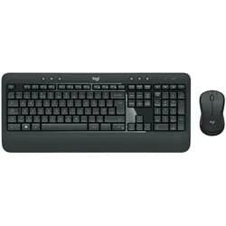 Logitech 920-008677 Tastatur Maus enthalten Universal RF Wireless QWERTZ Schweiz Schwarz