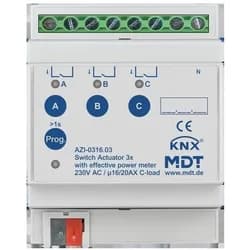 MDT, Aktor, AZI-0316.03 (Schaltaktor)