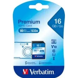 Verbatim SDHC 16GB, Class 10
