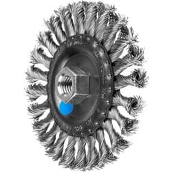 PFERD TOOLS Rundbürste gezopft RBG Ø 115x12 mm M14 Edelstahl-Draht-Ø 0,50mm Winkelschleifer