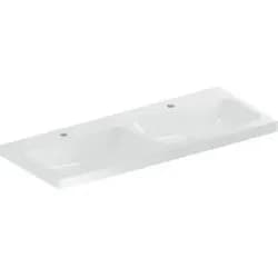 Geberit iCon Light Doppelwaschtisch 120x48cm 501838006