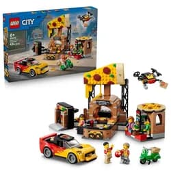 LEGO® City Pizzeria-Lieferfahrzeuge 60496