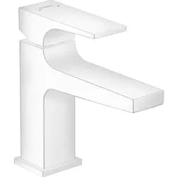 hansgrohe Waschtisch-Einhebelmischer 100 Metropol m HG, Pus-Op-Abl, Ausl. 127mm, m.-we