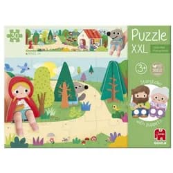Jumbo Spiele Puzzle GOULA XXL Puzzle Red Riding Hood, Puzzleteile