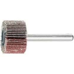 PFERD TOOLS Korund Fächerschleifer F Ø 50x20mm Schaft-Ø 6 mm A120 für Feinschliff und Finish