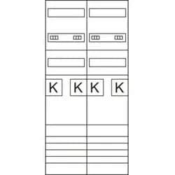 Hager Komplettfeld ZK3EL24N