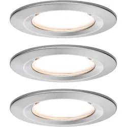 Paulmann LED Einbauleuchte Nova Basisset starr - Grau