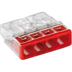 WAGO Compact-Steckklemmen 4x2,5mm2 100 Stk.