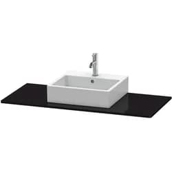 Duravit Konsole „XSquare“ in Schwarz Hochglanz