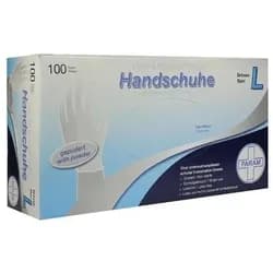 Handschuhe Einmal Vinyl gepudert L