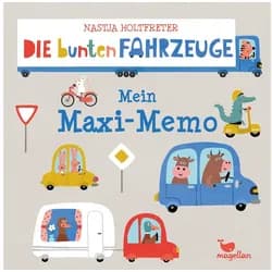 Magellan Spiel Die bunten Fahrzeuge - Mein Maxi-Memo