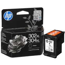 HP 302XL 304XL Tinte schwarz