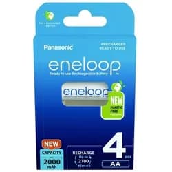 eneloop 4x Akkus Mignon AA 2000 mAh