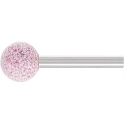 PFERD TOOLS STEEL EDGE Schleifstift Kugel Ø 5x5 mm Schaft-Ø 3 mm A100 für Stahl- und Stahlguss