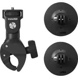 INSTA360 Motorrad-Bundle, Klemmhalterung, Schwarz