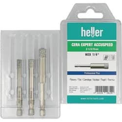 Cera Expert Accuspeed Feinsteinzeugbohrer, Set 3-teilig Ø 6/8/10 mm