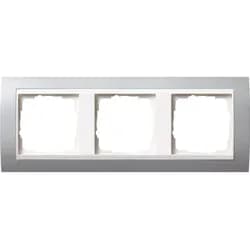 Gira Abdeckrahmen 3f.alu 0213326