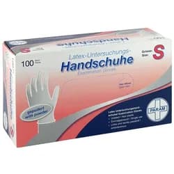 Einmal Handschuhe Latex gepudert S