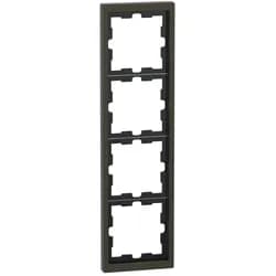 Merten Rahmen 4f.moccamet MEG4040-6552