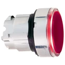 Illuminated pushbutton head
