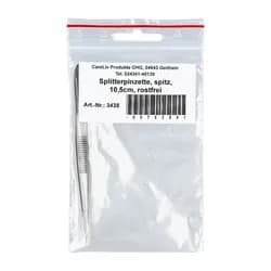 Pinzette Splitter spitz rostfrei10,5 cm