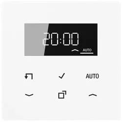Jung Timer Standard mit Display (alpinweiß)