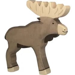 Holztiger Spielfigur HOLZTIGER Elch aus Holz