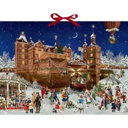 Wand-Adventskalender - Weihnachtszauber auf dem Schloss