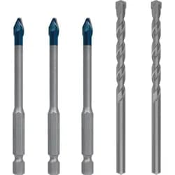 EXPERT HEX-9 HardCeramic Bohrer Mixed Set, 6 mm, 5-tlg.