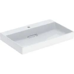 Geberit Waschtisch One 75cm, m HL mi, o. ÜL, we. K-Tect/Bl we.