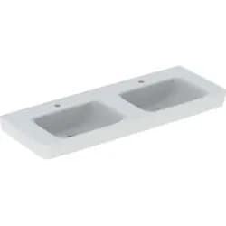 Geberit Renova Plan Doppelwaschtisch 130x48cm 501711001