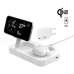 4smarts Qi2 Ladestation Trident weiß