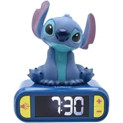 Lexibook 2in1 Wecker und Nachtlicht Disney Sticht, blau