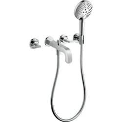 hansgrohe Fertigmontageset Axor Citterio UP-3-Loch-Wannenarm, m Hebelgr., chrom