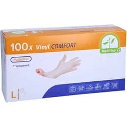 Einmal Handschuhe Vinyl puderfrei L