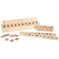 Small Foot Lernspielzeug Bildersortierbox Weltentdecker