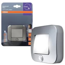 OSRAM LED-Außenleuchte mit Bewegungsmelder NIGHTLUX silber