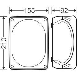 Hensel Kabelabzweigkasten KF 1616 G