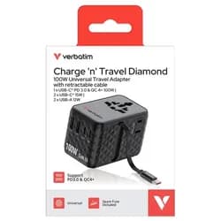 Verbatim Ladeadapter ChargenTravel 30191