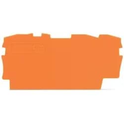 WAGO 2002-1392 Abschluss- und Zwischenplatte orange