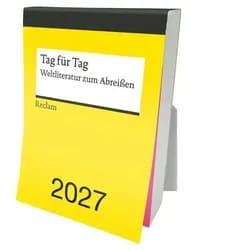 Wandkalender Tag für Tag. Weltliteratur zum Abreißen 2027